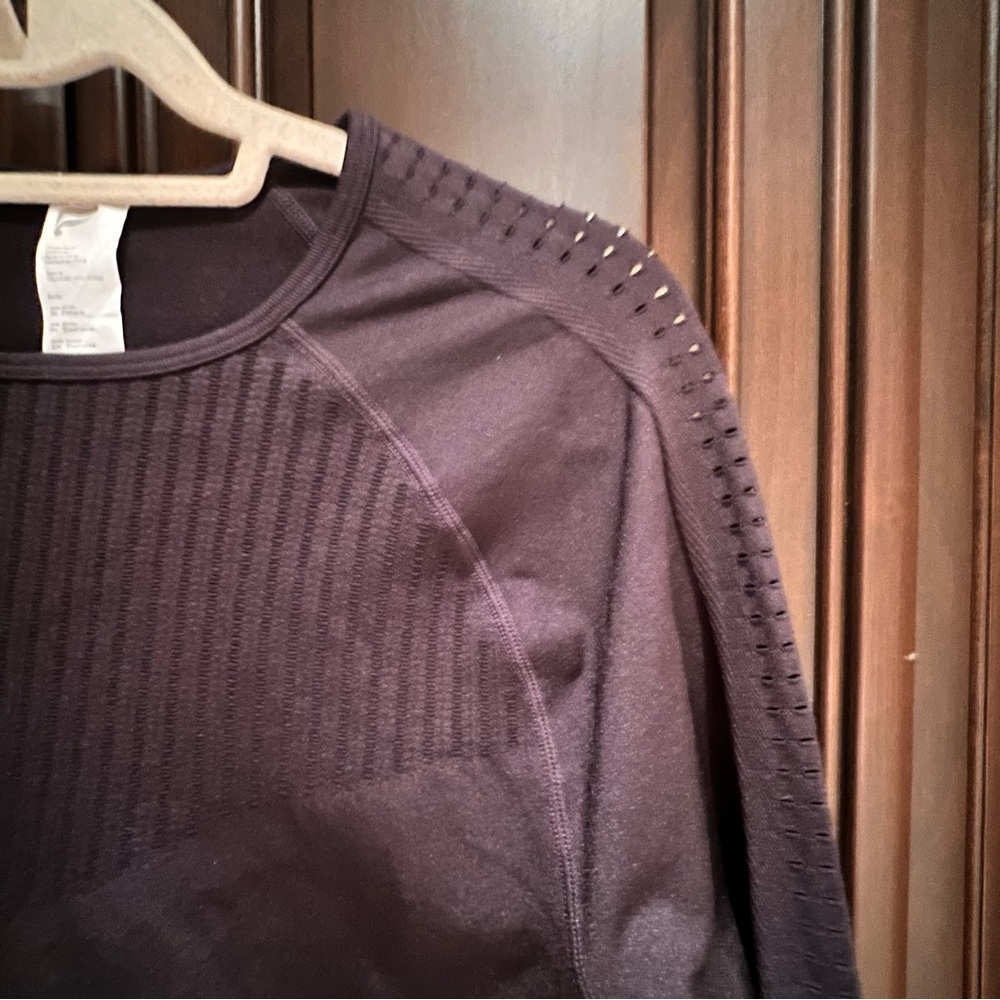 Fabletics Black Long Sleeve Exercise Activewear T… - image 5